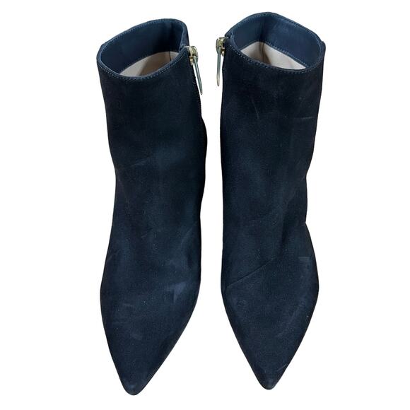 L’agence NWOB Jeanne Suede Bootie Charcoal Size 40 (US 10) Pointed Toe Boots - Picture 5 of 8